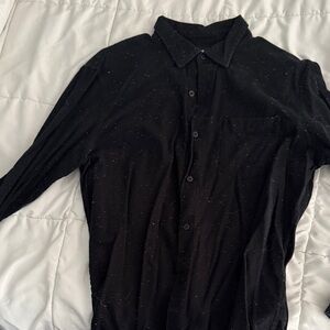 Bonobos Black Casual Button Down Shirt